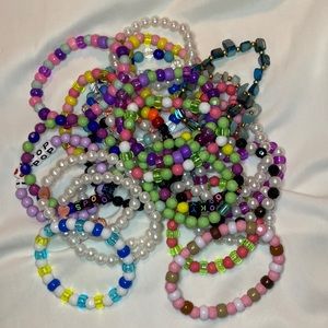 Fun Beaded Stretchy Bracelets